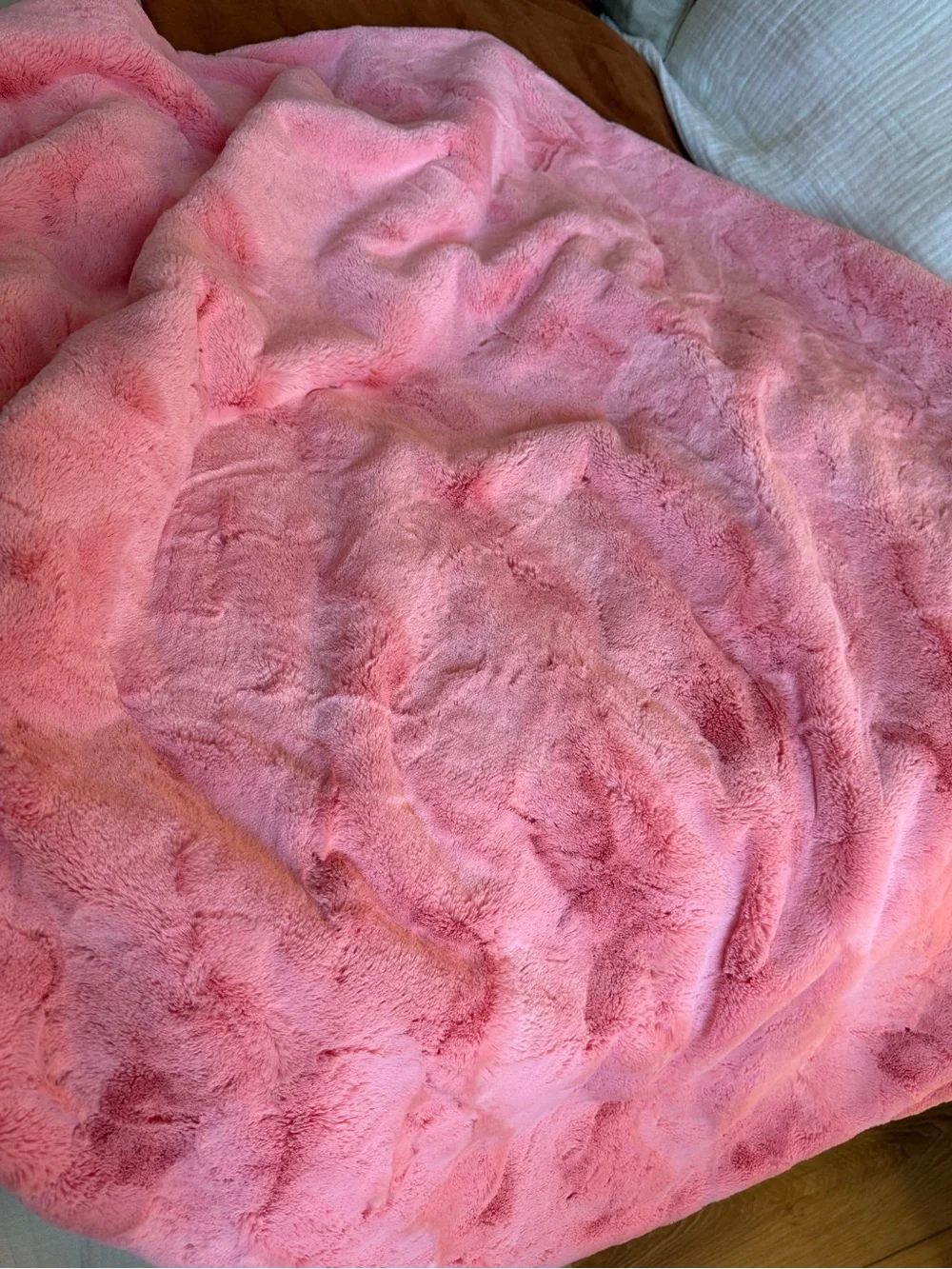 Pink minky Hyde Plush Baby Crib Mattress sheet